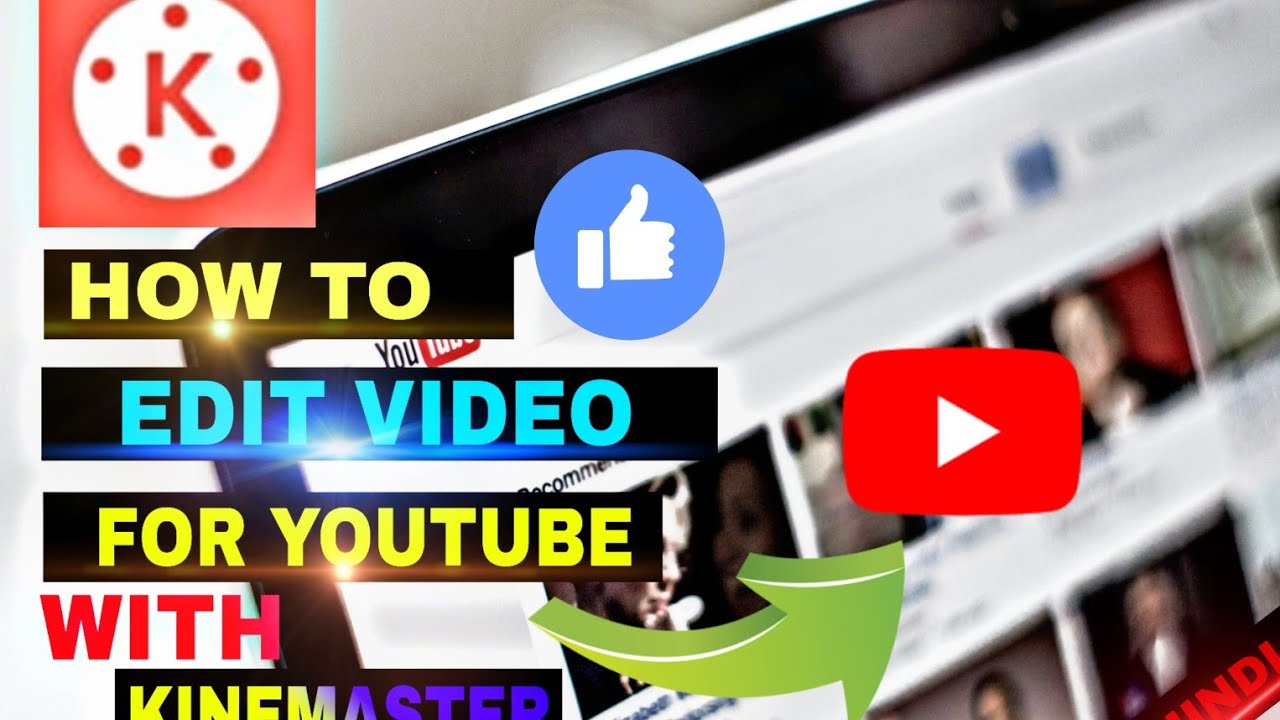 How to edit videos with kinemaster with step by step - YouTube