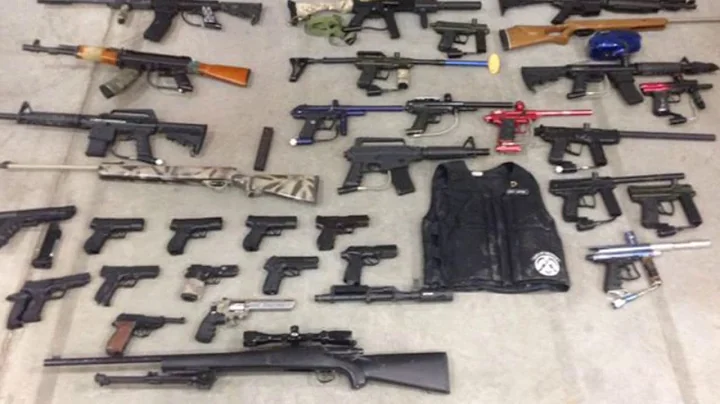 Huge cache of weapons seized from NE Calgary Home