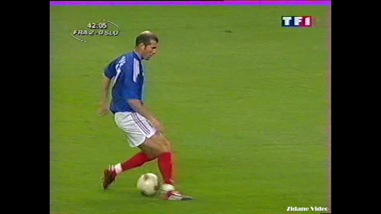 ★Zidane vs Slovenia (2002.10.12) Better Quality