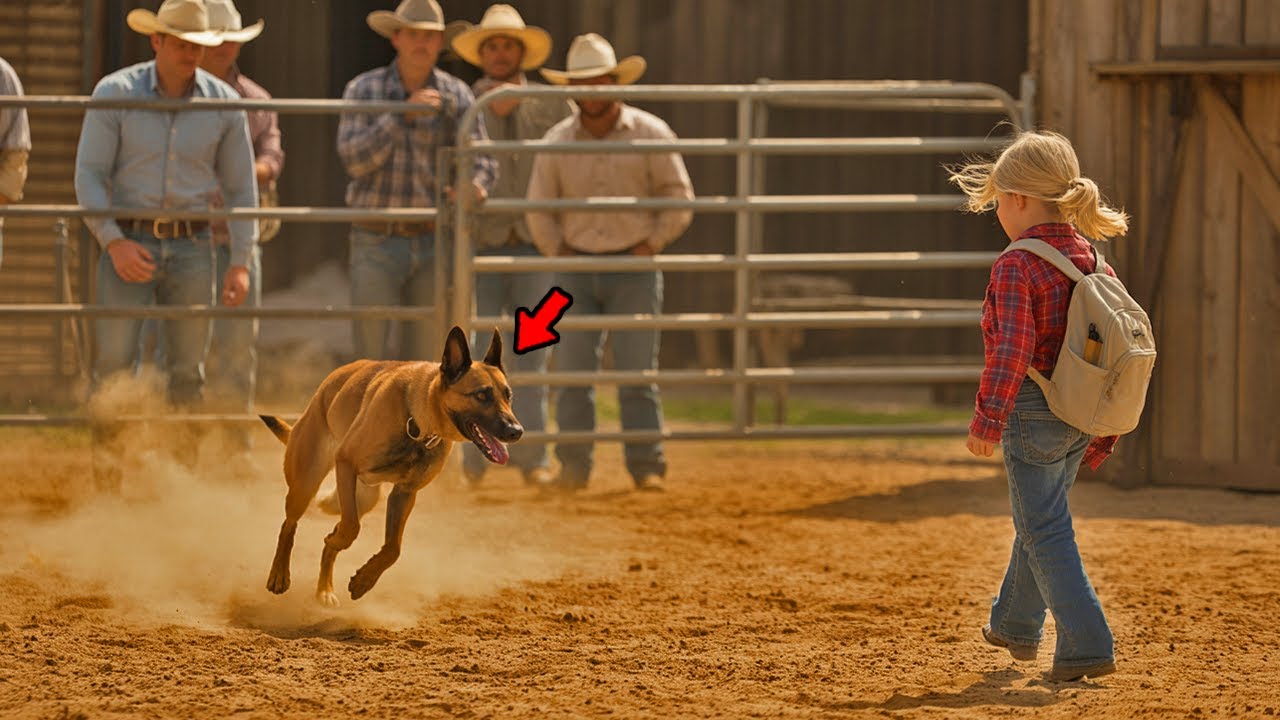 Nessuno riusciva ad addomesticare il cane poliziotto, finché una bambina ha fatto l’impossibile