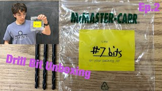 McMaster-Carr #7 Drill Bit Unboxing | Pigmice Unboxing Ep.2