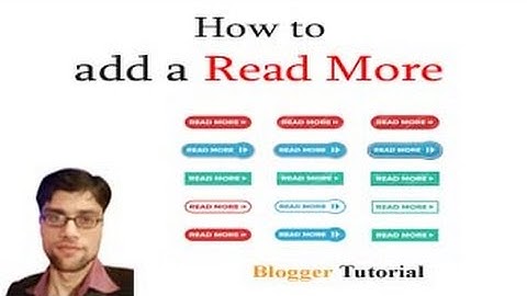 Add Read More Button in Blog Post