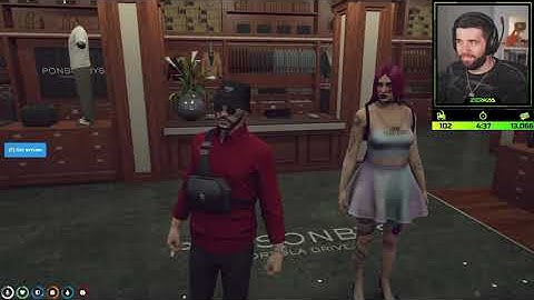 Tommy T Scares Lana Valentine In The Clothing Store | GTA RP NoPixel 3.0