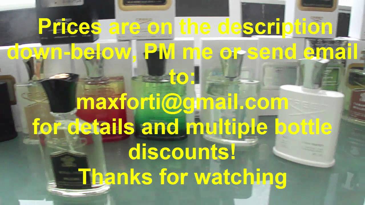 Creed perfume/cologne/fragrance sale