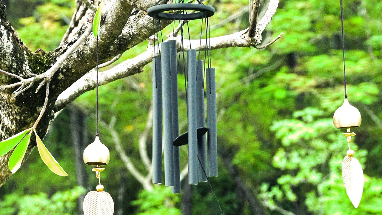 The tranquility of wind chimes  - The sound of meditative stillness