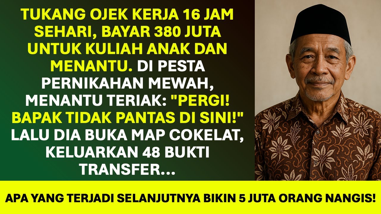 Di Pernikahan Anakku, Calon Menantuku Berteriak: 