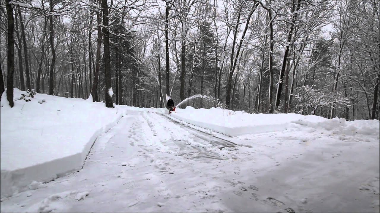 Ariens Snow Blower In Action YouTube