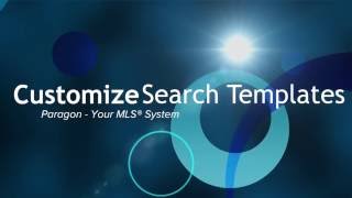 Customize Search Templates