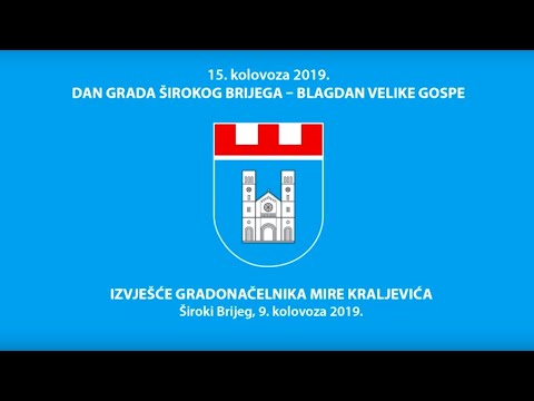 Izvješće gradonačelnika Mire Kraljevića 2019.
