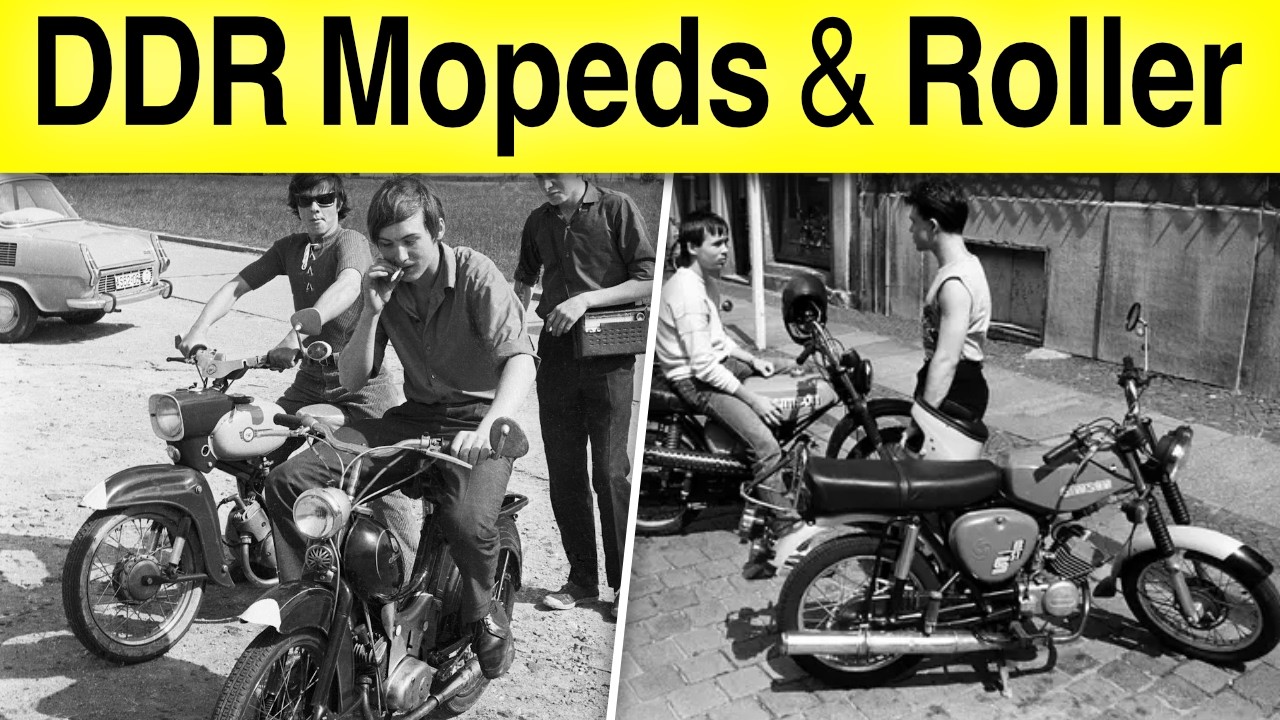 Mopeds, Mokicks, Mofas und Roller aus der DDR - Legenden auf 2 Rädern