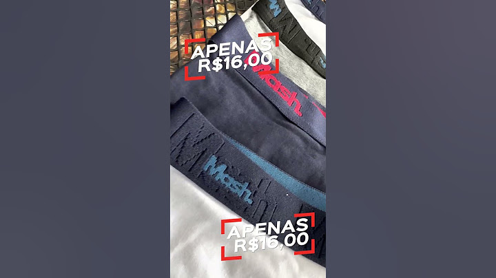 CUECAS MASH R$16,00