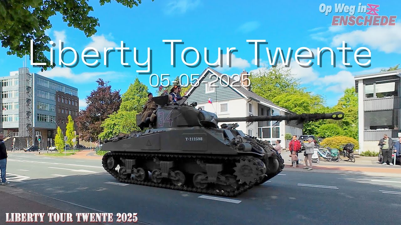 Event: Liberty Tour Twente 2025 (Hengelo) 🇳🇱 [Op Weg in Enschede][4k 60]