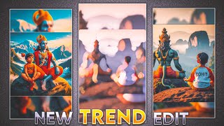 Hanuman ji name video editing | Instagram viral hanuman ji name video kaise banaye screenshot 4