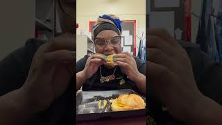 Jimmy Dean Sausage, Egg And Cheese croissant #roadto600 #eatingshow #Generationalcursebreaker Jimmy Dean Sausage, Egg And Cheese croissant #roadto600 #eatingshow #Generationalcursebreaker