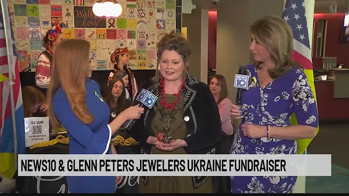 NEWS10 & Glenn Peters Jewelers Ukraine fundraiser