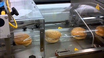 Rose Forgrove Merlin Flow Wrapper for Bakery Packaging