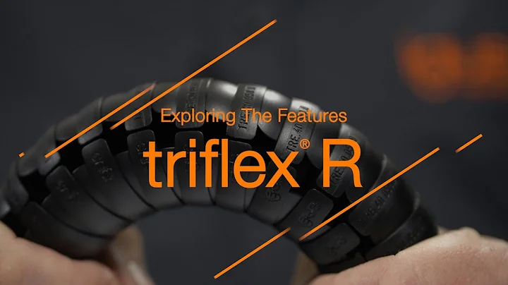 Exploring the features - triflex® R for robot cable management