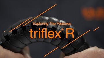 Exploring the features - triflex® R for robot cable management