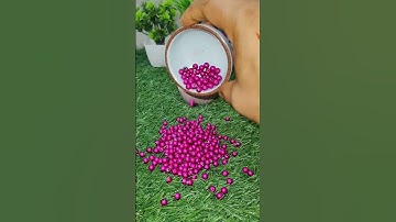 Satisfying Reverse Beads ASMR || Colouring Balls Reverse Video #satisfying #reverse #asmr