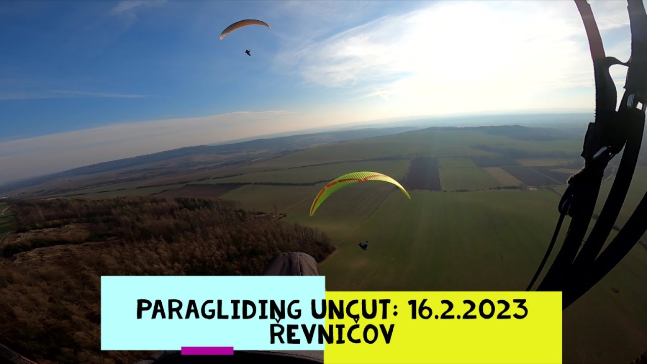 Paragliding uncut 16.2.2023: Řevničov