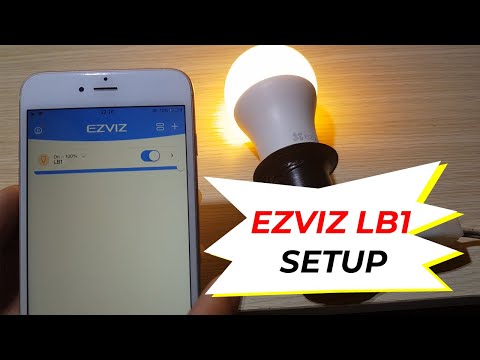 EZVIZ Light LB1 -  Reset and Connect to Wi-Fi