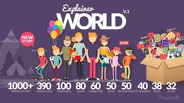 Explainer World (After Effects Template)
