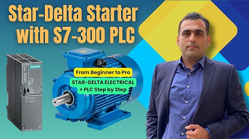 Siemens S7-300 PLC: Automatic Star-Delta Motor Starter Control | Easy Tutorial #plc #electrical 