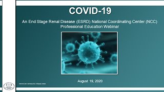 Home Dialysis in COVID-19 Pandemic: A Bittersweet Combo | ESRD NCC screenshot 3