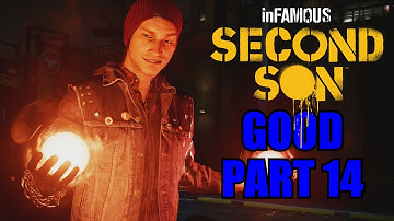 Infamous: Second Son Gameplay Walkthrough Part 14 PS4 Good Karma Review Playthrough