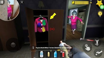 troll Miss T so funny everyday in Scary Teacher 3D | gameplay android, ios | part 1414