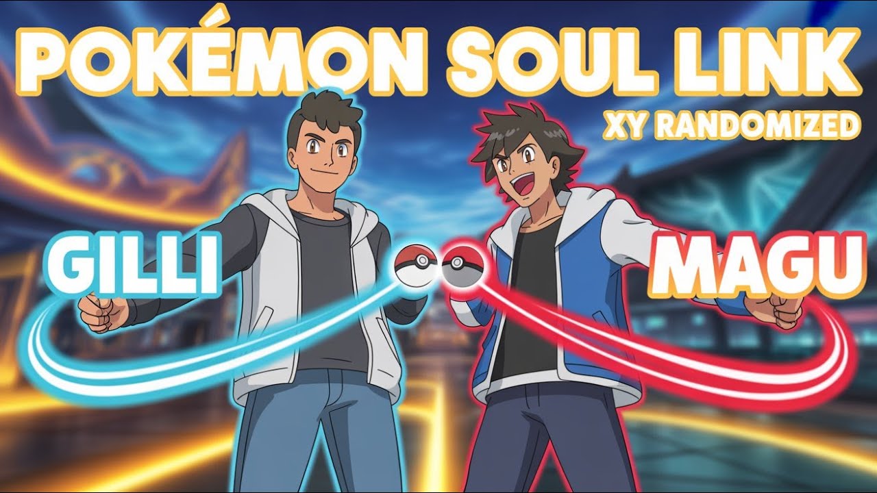 Pokémon XY Soul Link Randomizer with MAGU 🔗🔥 (TAKE#2)| Chaotic Co-Op Begins! 