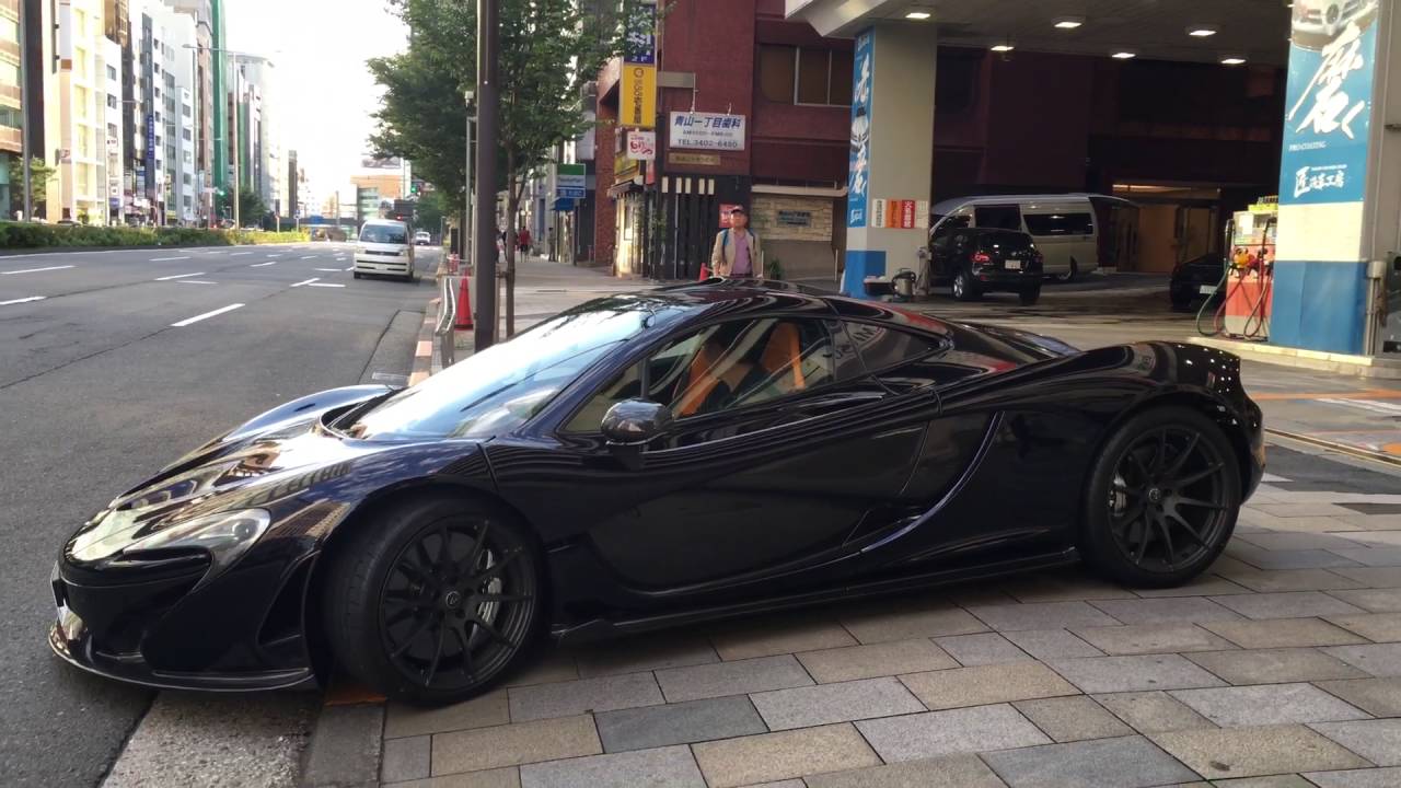 超貴重 都内でマクラーレンp1に遭遇 Mclaren P1 In The Tokyo Youtube