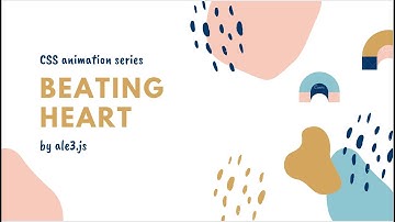 CSS animations | Beating heart