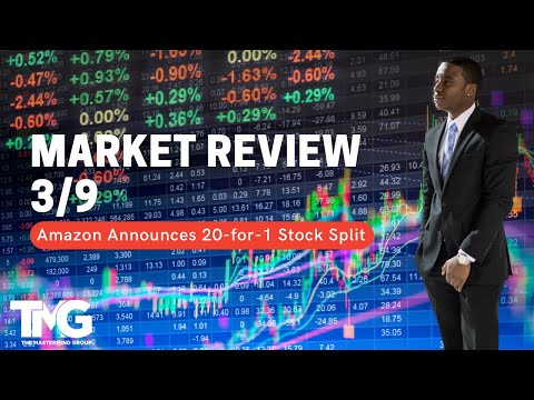 MARKET REVIEW 3/9 - Amazon Announces 20-for-1 Stock Split