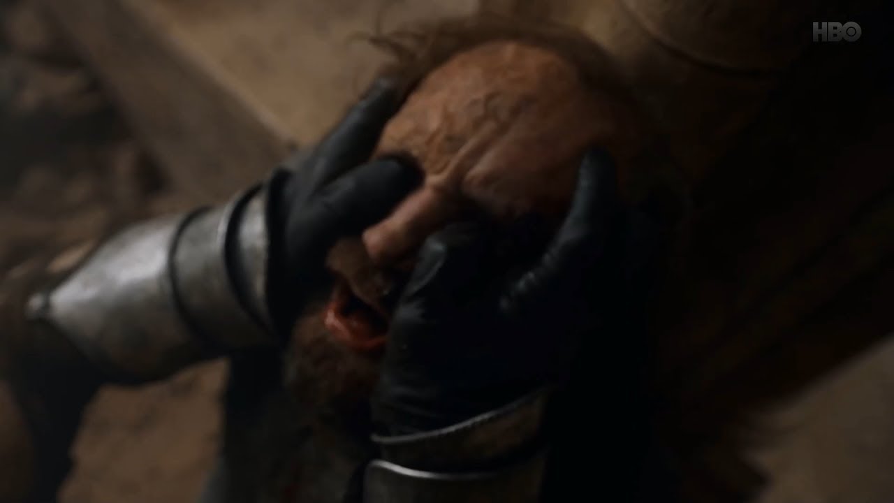The Hound vs The Mountain GOT 8x5 Death Scene YouTube
