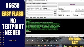 INFINIX X665B Brom Jump error Easy Fix by CM2 No Testpoint.