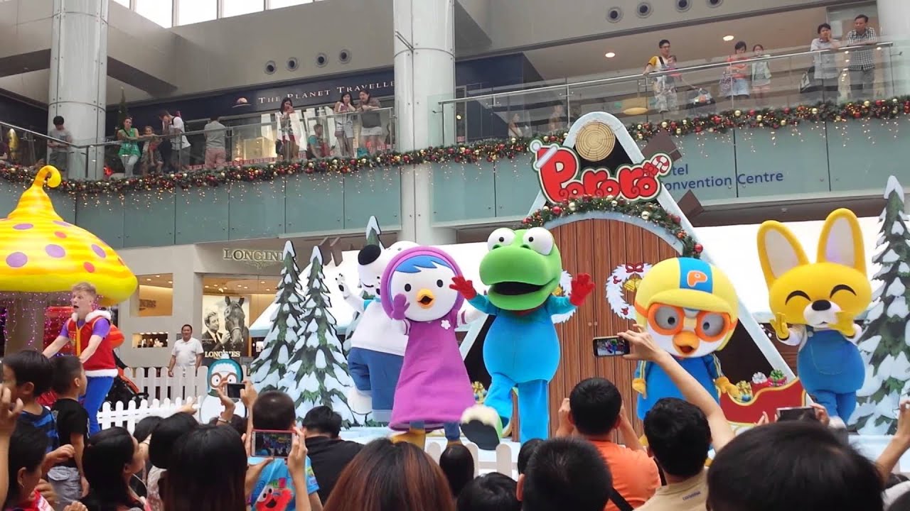 Pororo Crog's Jingle bell in Marina Square SG 2014