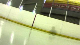 Ice Trace of Figure Skating - Change Edge