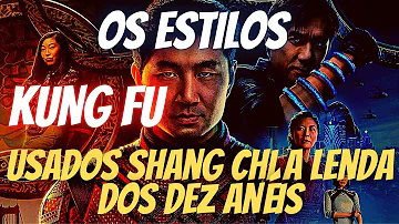 ¿Qué artes marciales utiliza Shang Chi?