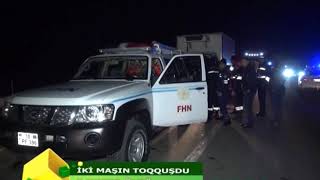 Yevlaxda Dehsetli Qeza Bas Verdi