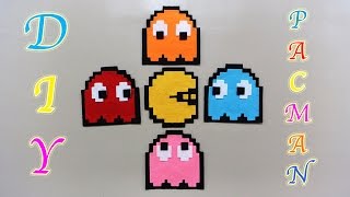 PACMAN DIY | PACMAN GHOSTS | PIXELS | MANUALIDADES - YuureYCrafts