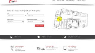 Free Download Online Bus Ticket Booking and Reservation System  True Bus