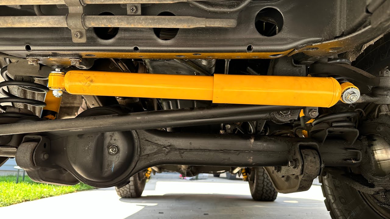 Old Man Emu Steering Stabilizer - 80 Series Land Cruiser