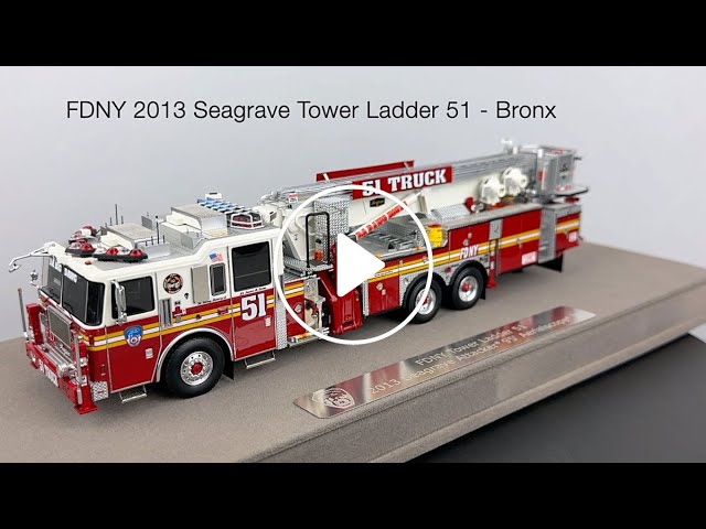 Fire Replicas FDNY Tower Ladder 1 Scale Model