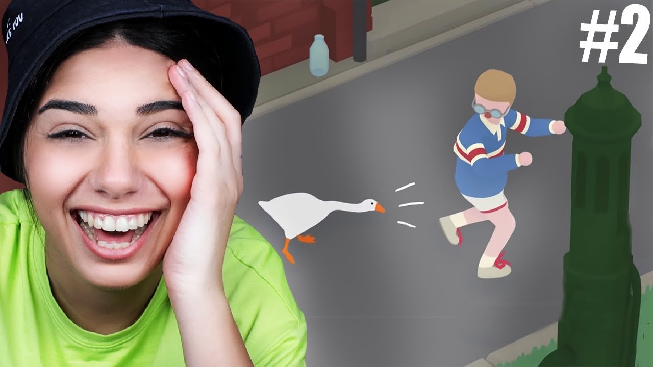 البطة اتنمرت عالولد🤣البطة المستفزة #2