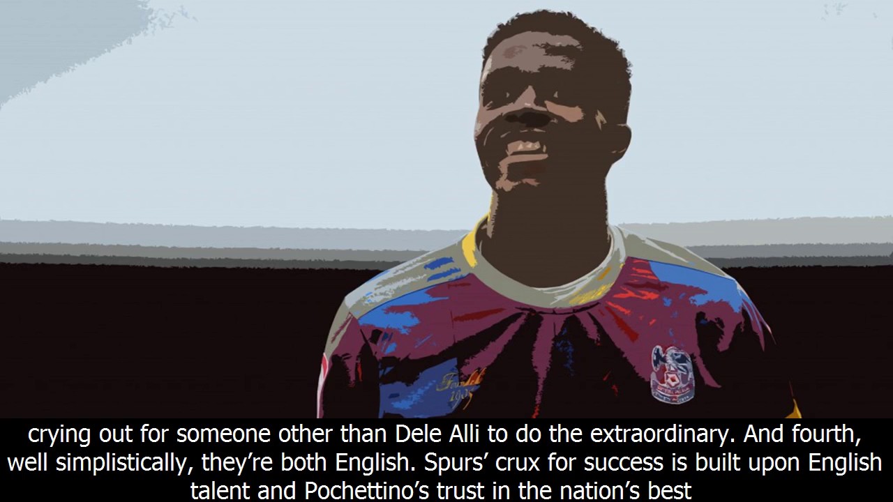 Barkley and zaha are unlikely, but tottenham should consider both