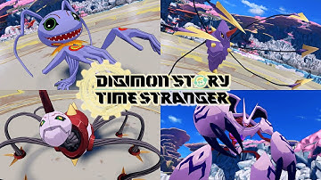 Parallelmon Evolution, Special Skills & Win Screen - Digimon Story: Time Stranger