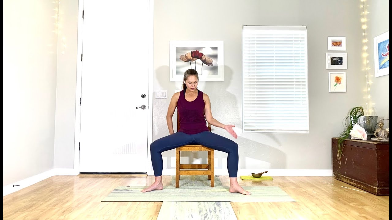 Gentle Chair Yoga: for strength, balance and flexibility