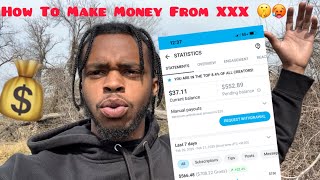 Giving FREE Game On How I Made $550💰From Onlyfans ,Sitting On My A$$ 🍑 #fyp #makingmoneyonline #like