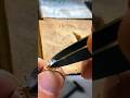 I turn a hexagon nut into a solitairewedding ring - Learning to makejewelry (hand made)